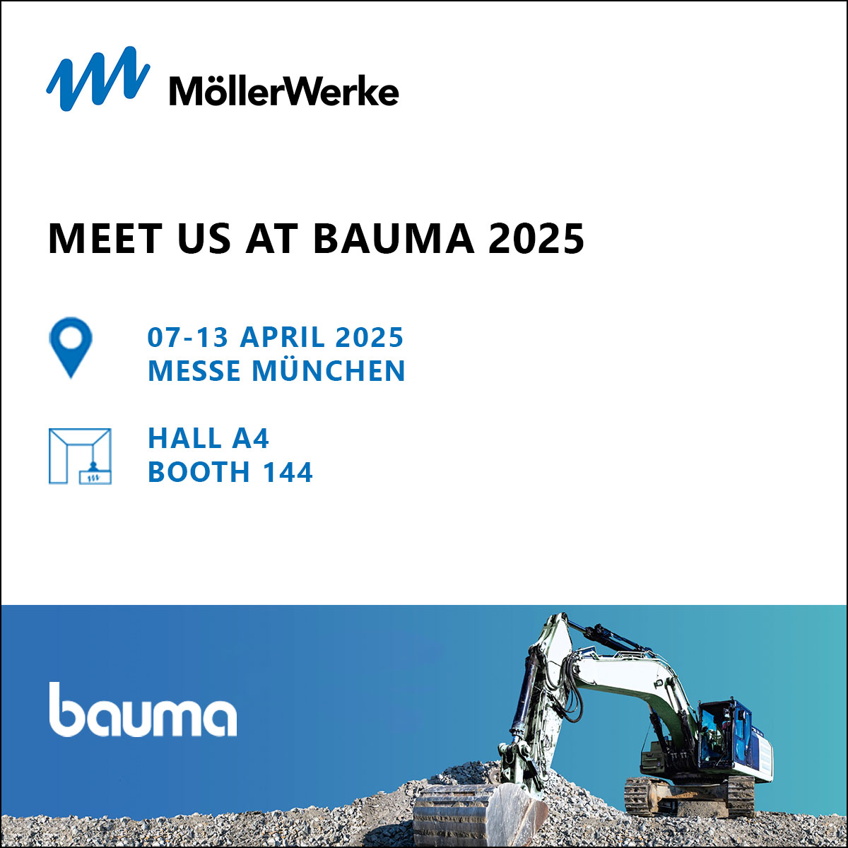 MöllerWerke auf der bauma 2025 in München