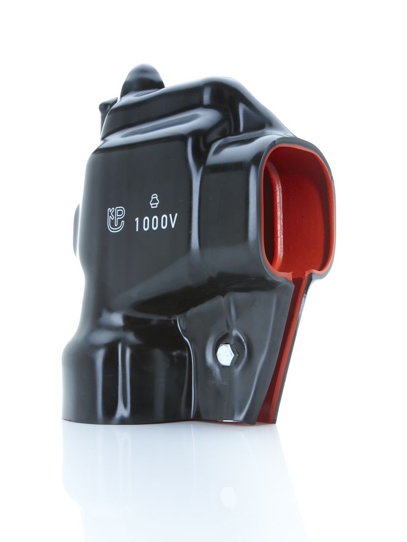 Example of a two-tone dip molded part